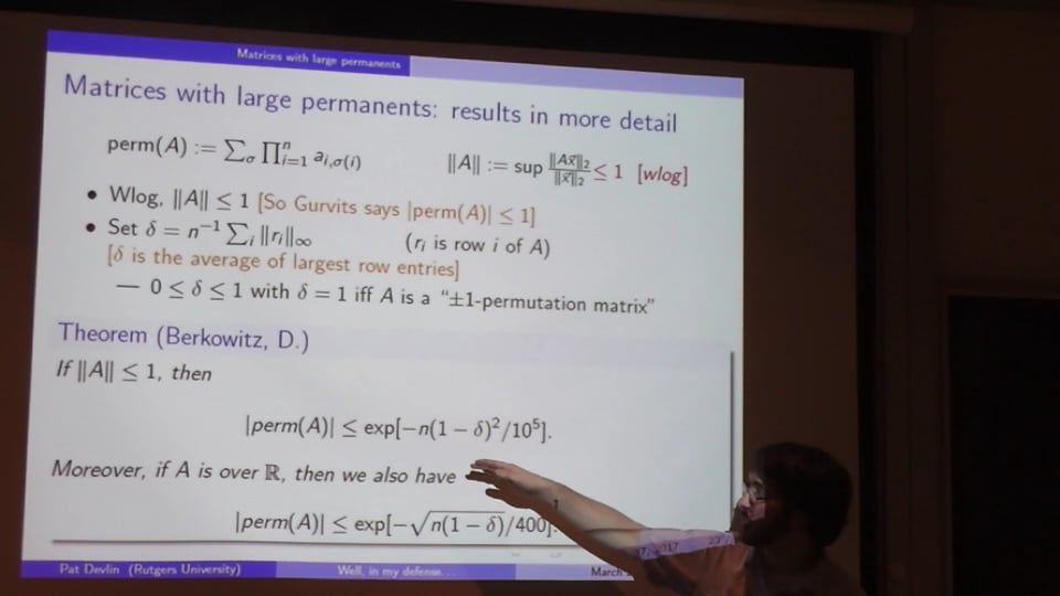 Pat Devlin Thesis Defense (part 2) on Vimeo