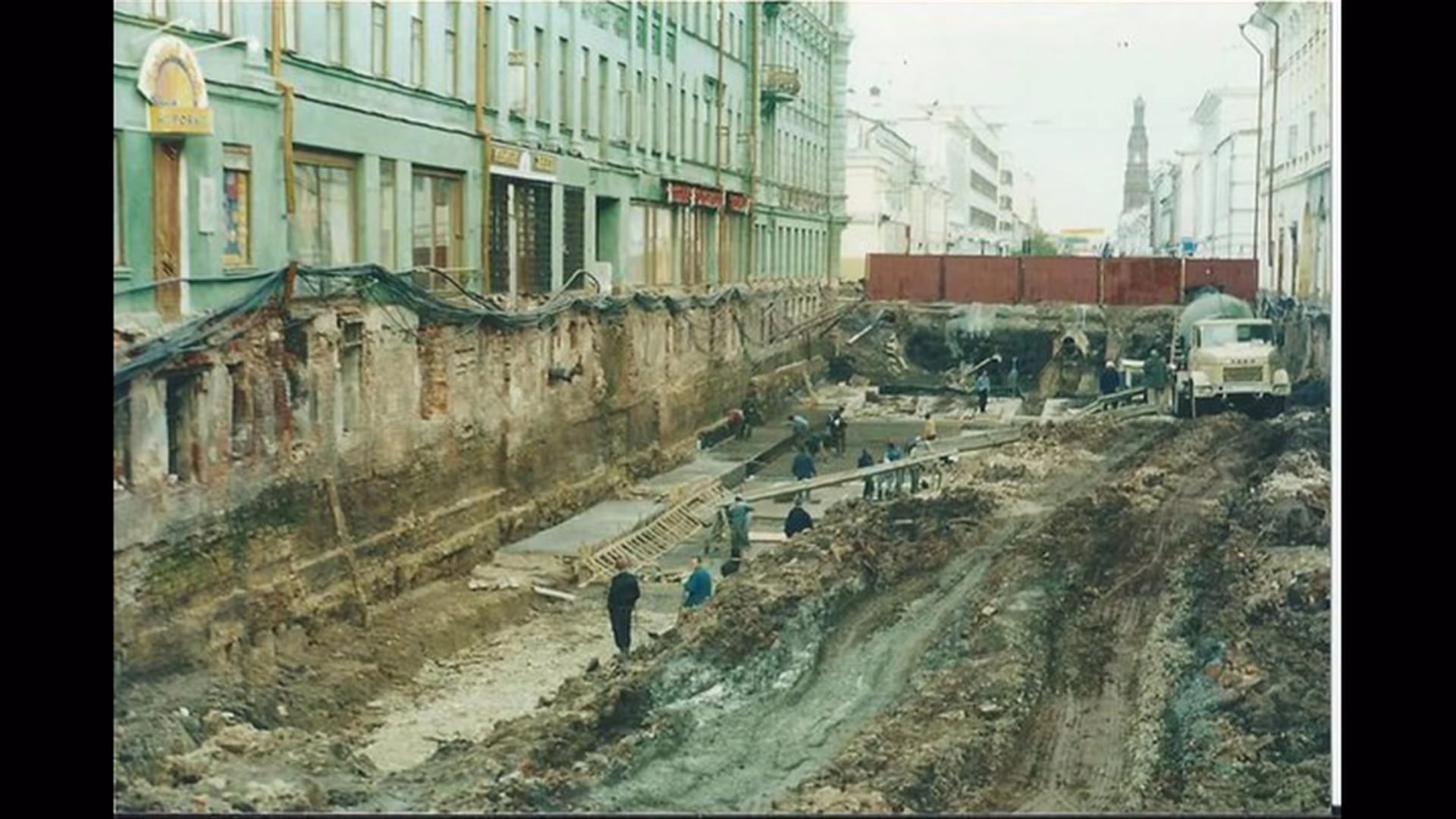Казань откопали улица Баумана