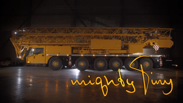 Mighty Tiny Logo - Spierings Mobile Cranes