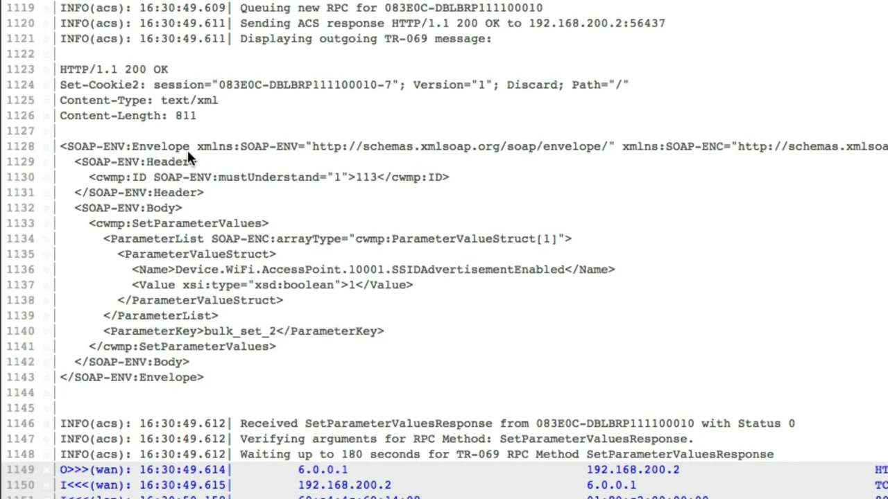 XML and SOAP in TR-069 | qa | cafe