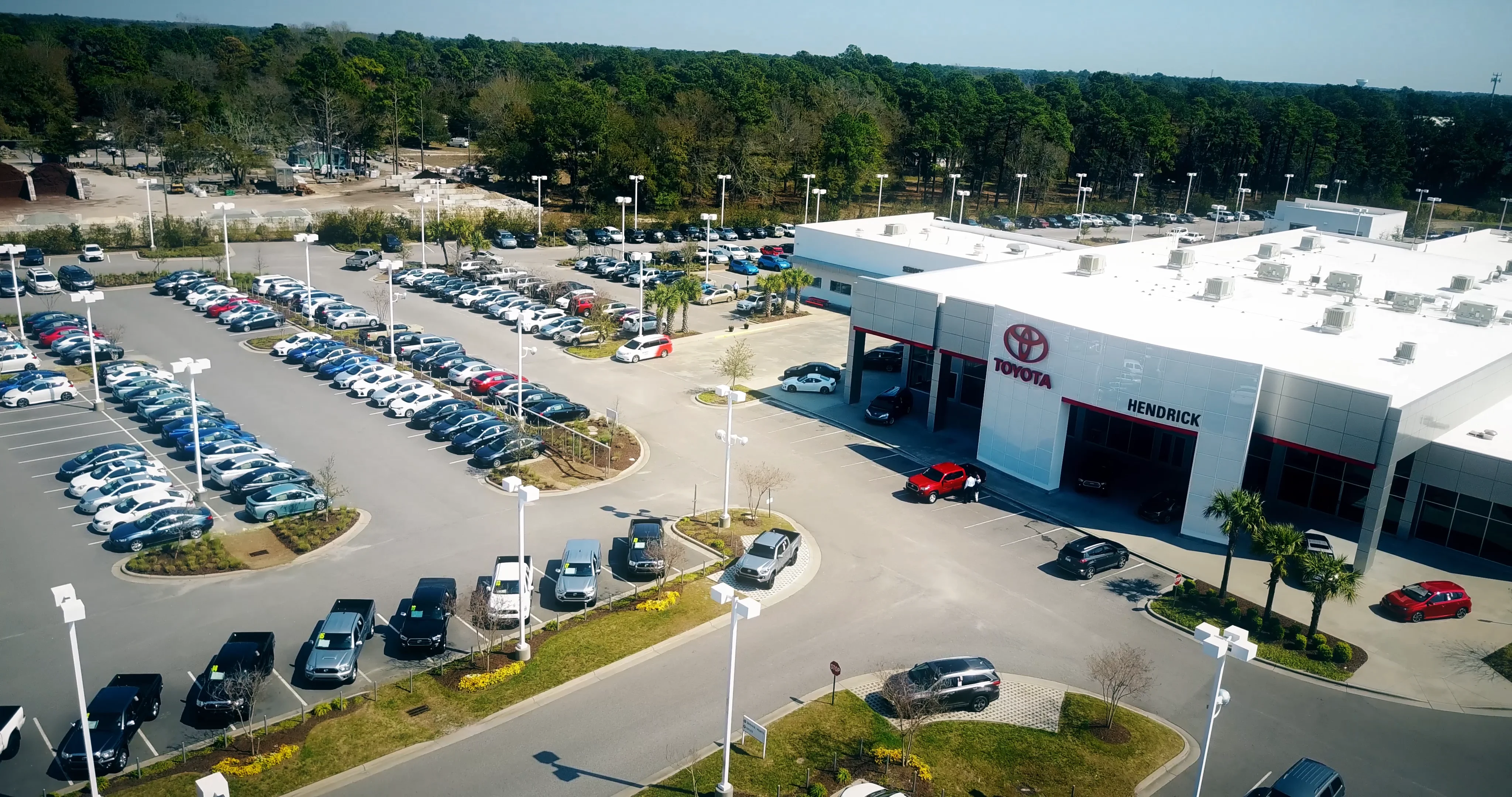 Hendrick Toyota of Wilmington - Aerial Footage v2 on Vimeo
