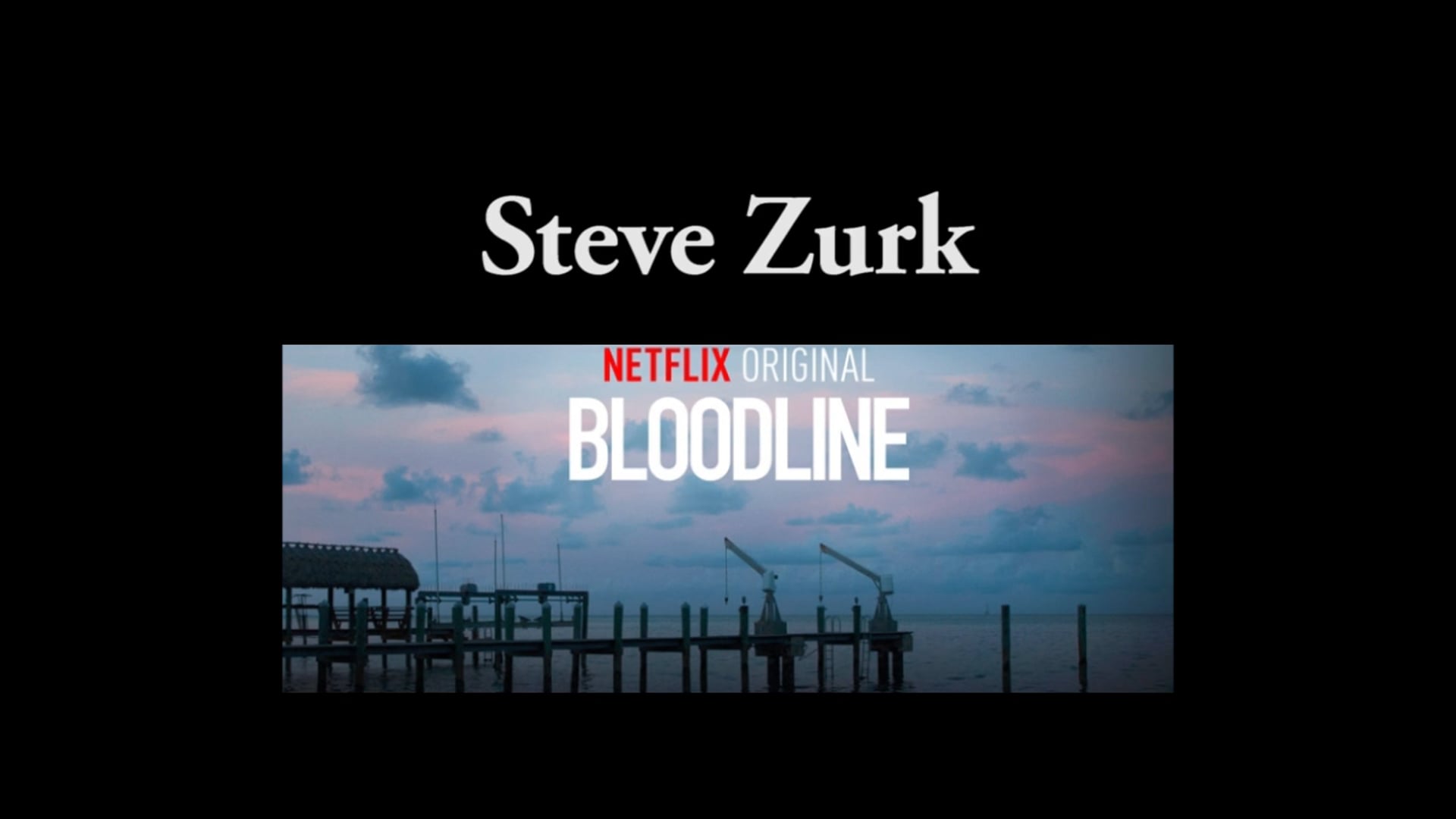 Steve Zurk - "BLOODLINE" Clip