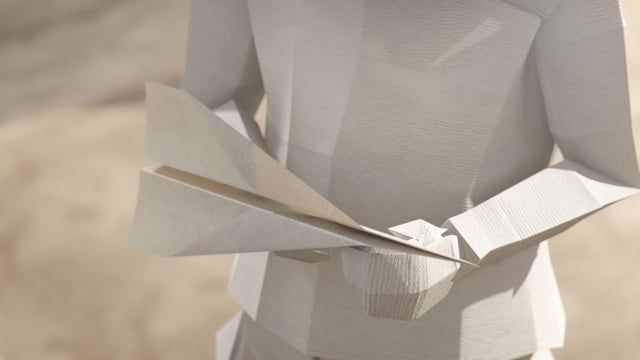 paper world - 3d animated tv commercial