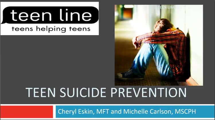prevent teen suicide