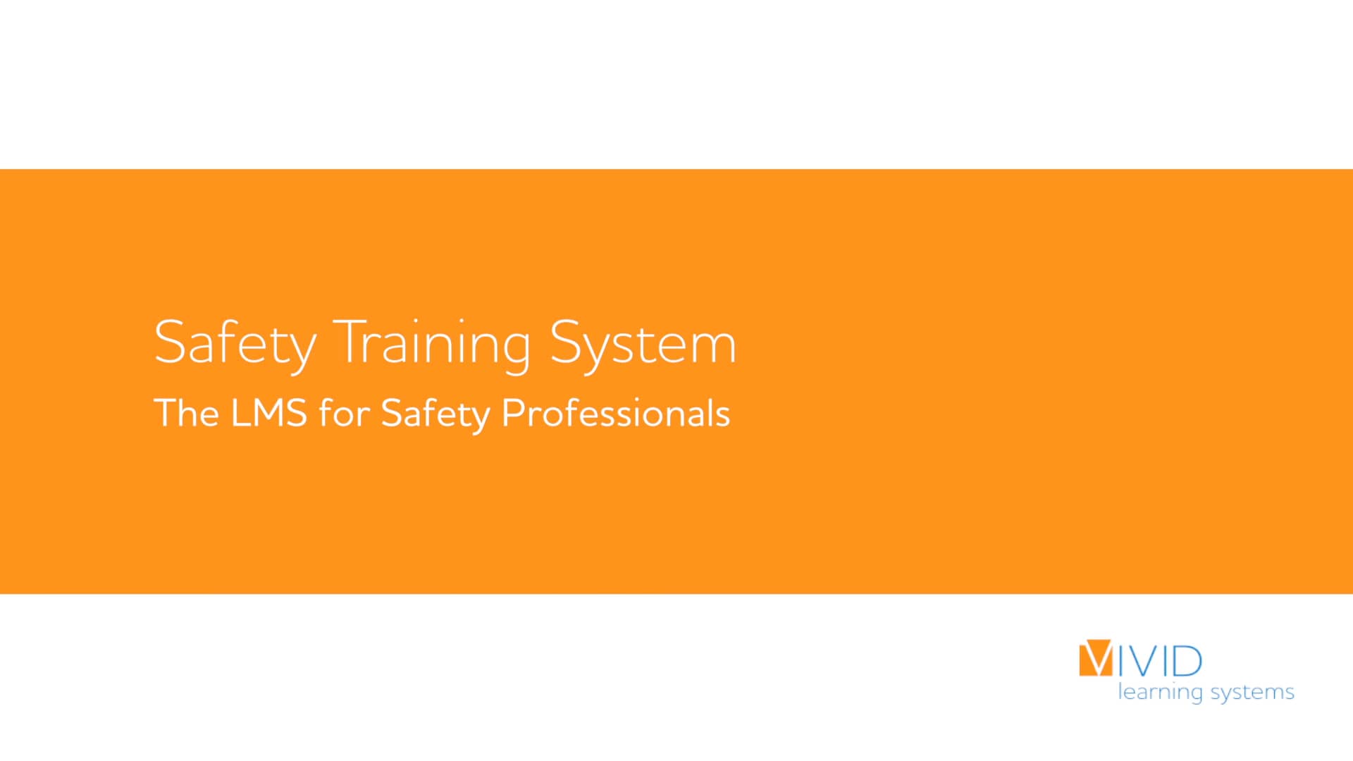 The Journey Safety Training System on Vimeo