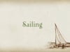 Sailing