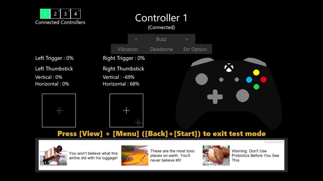 Xbox controller test new arrivals