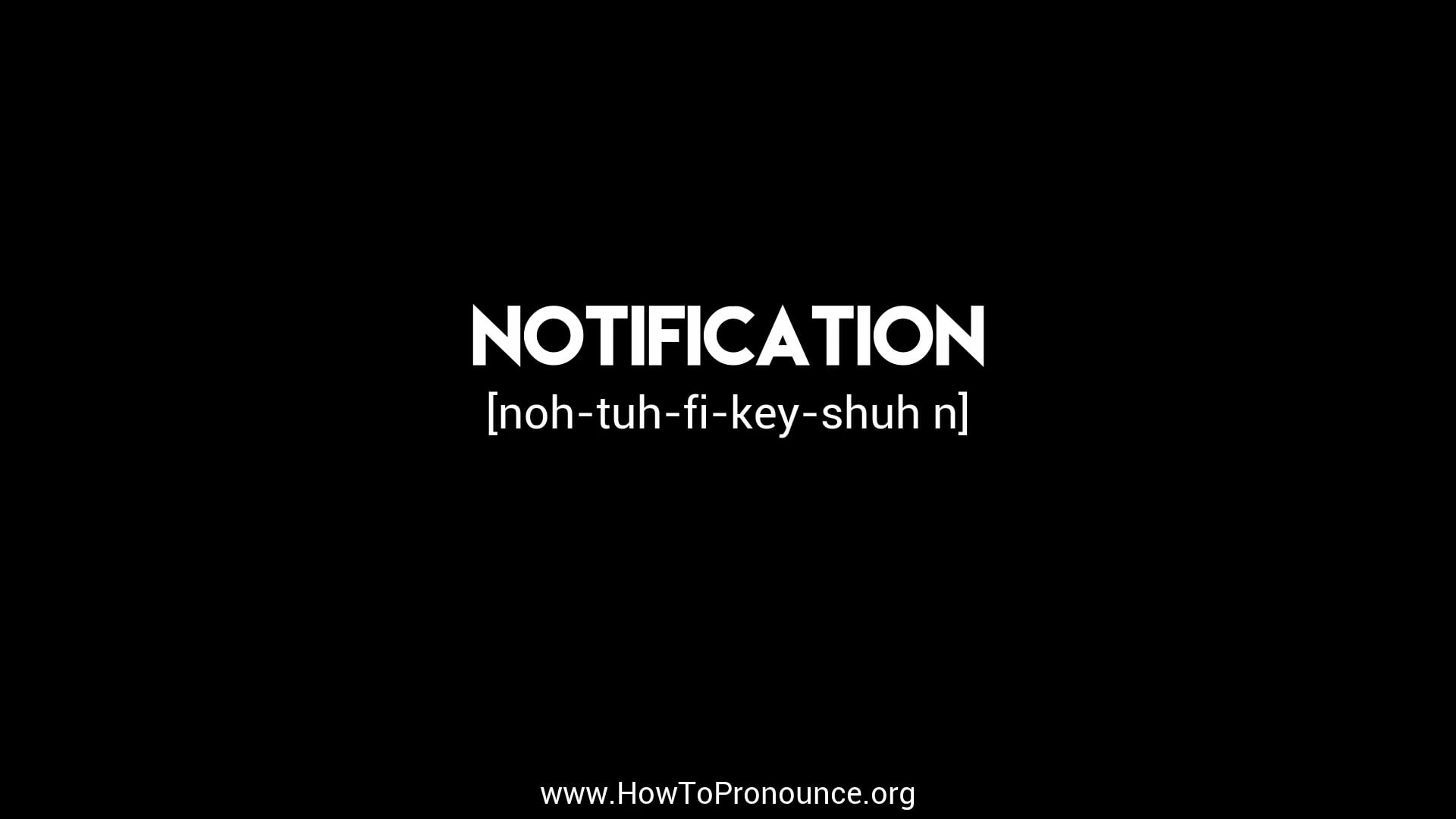 how-to-pronounce-notification-on-vimeo