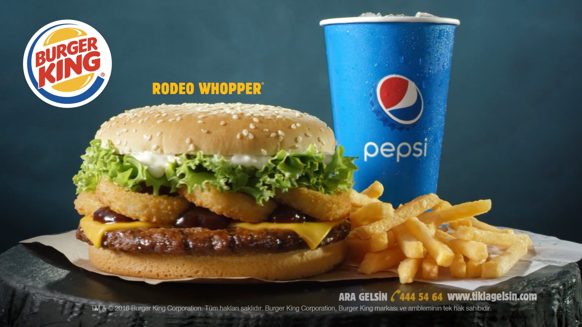 BURGER KING Rodeo Whooper.