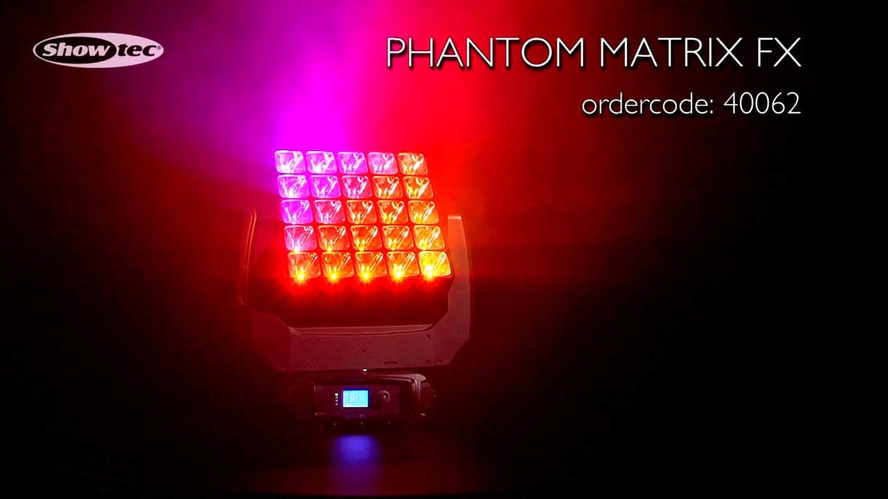 Showtec Phantom Matrix FX. Productcode: 40062.