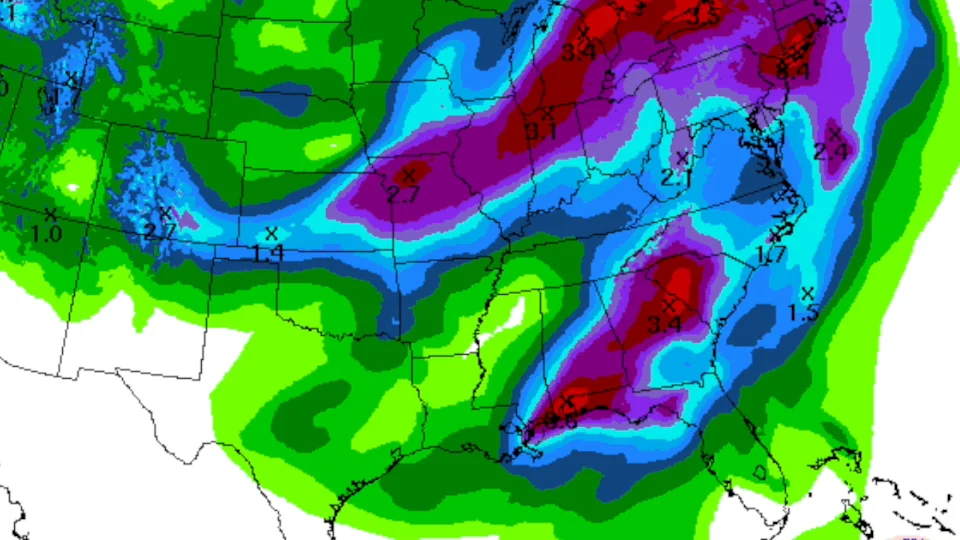 James Spann: Wet, stormy day for Alabama, then quiet tomorrow on Vimeo