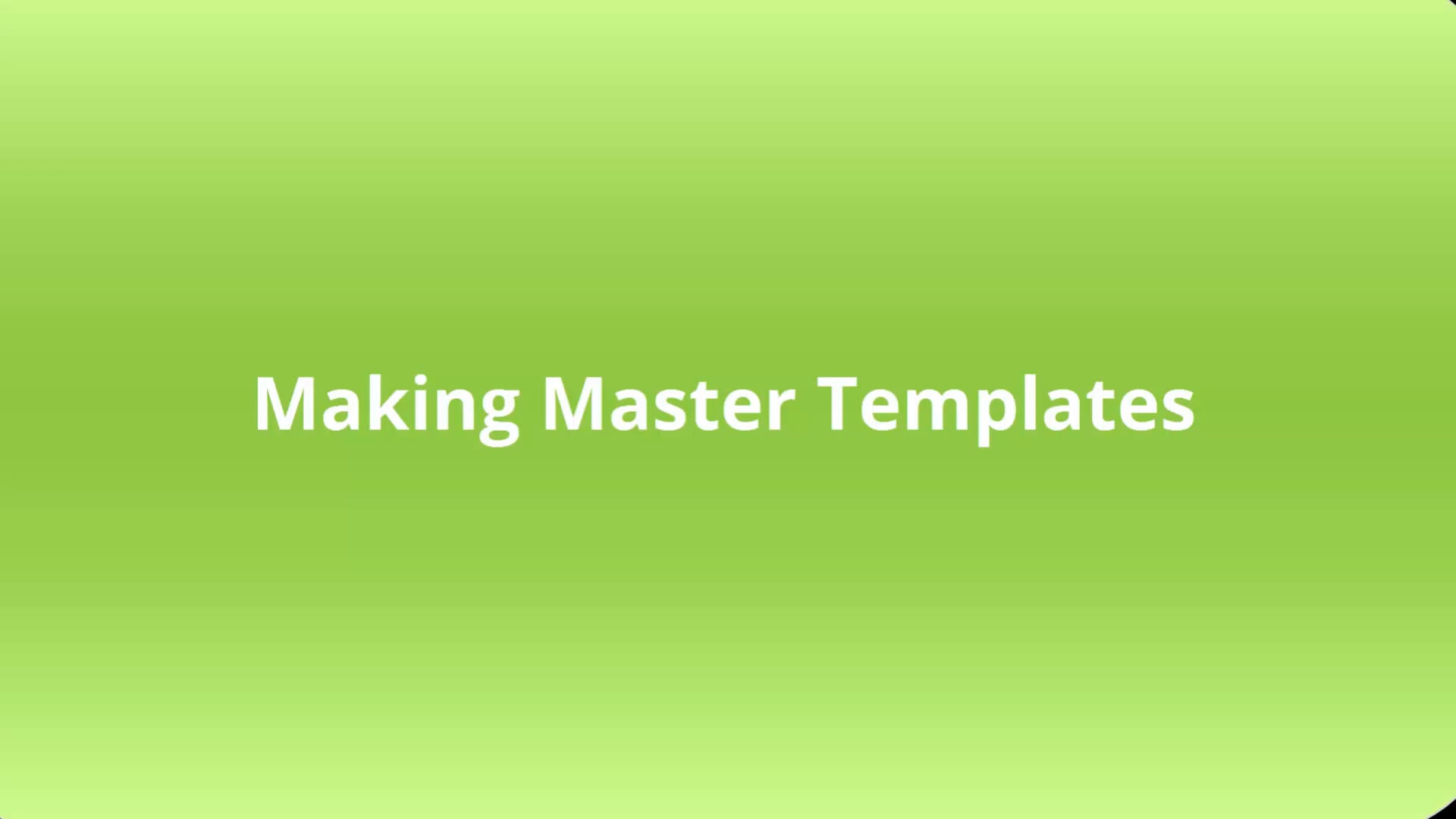 Making Master Templates in MINTclass on Vimeo