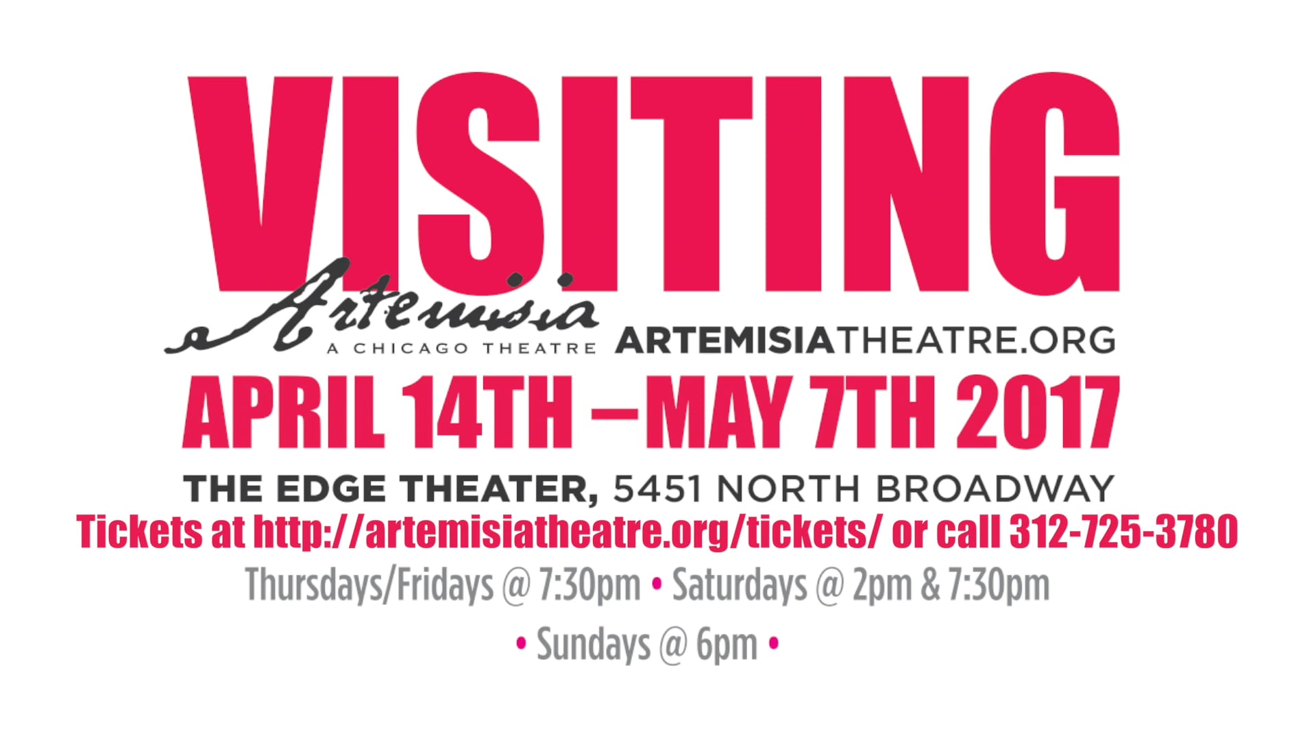 ChiIL Live Shows: April 2017