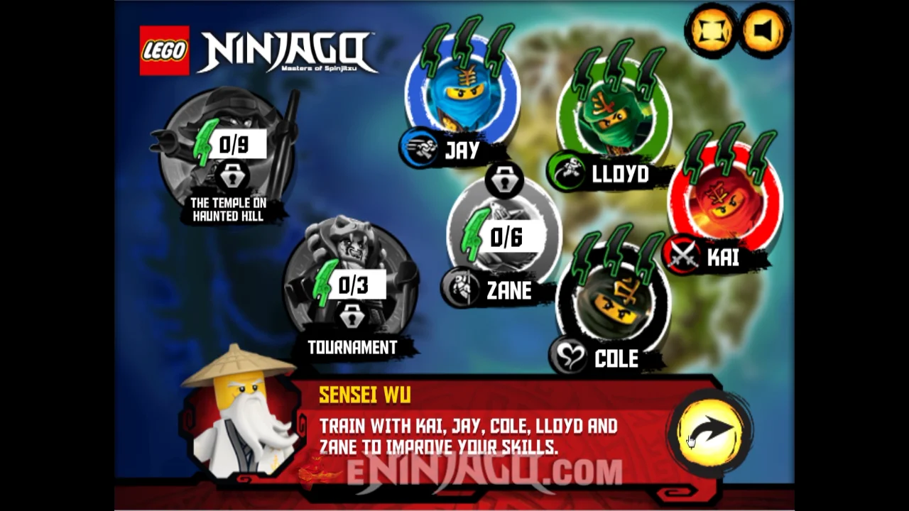 Ninjago rush tournament sales game