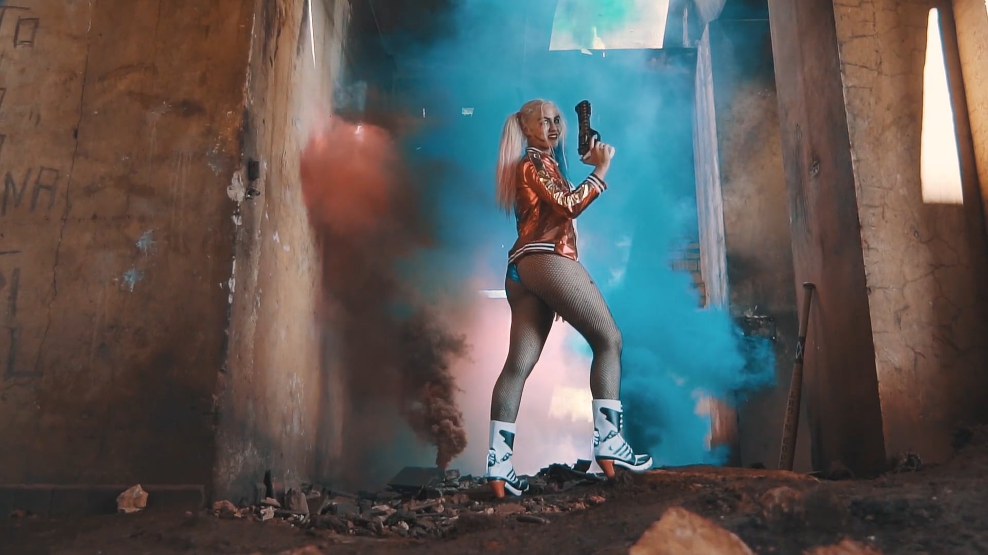 Yasmim - Arlequina suicide squad