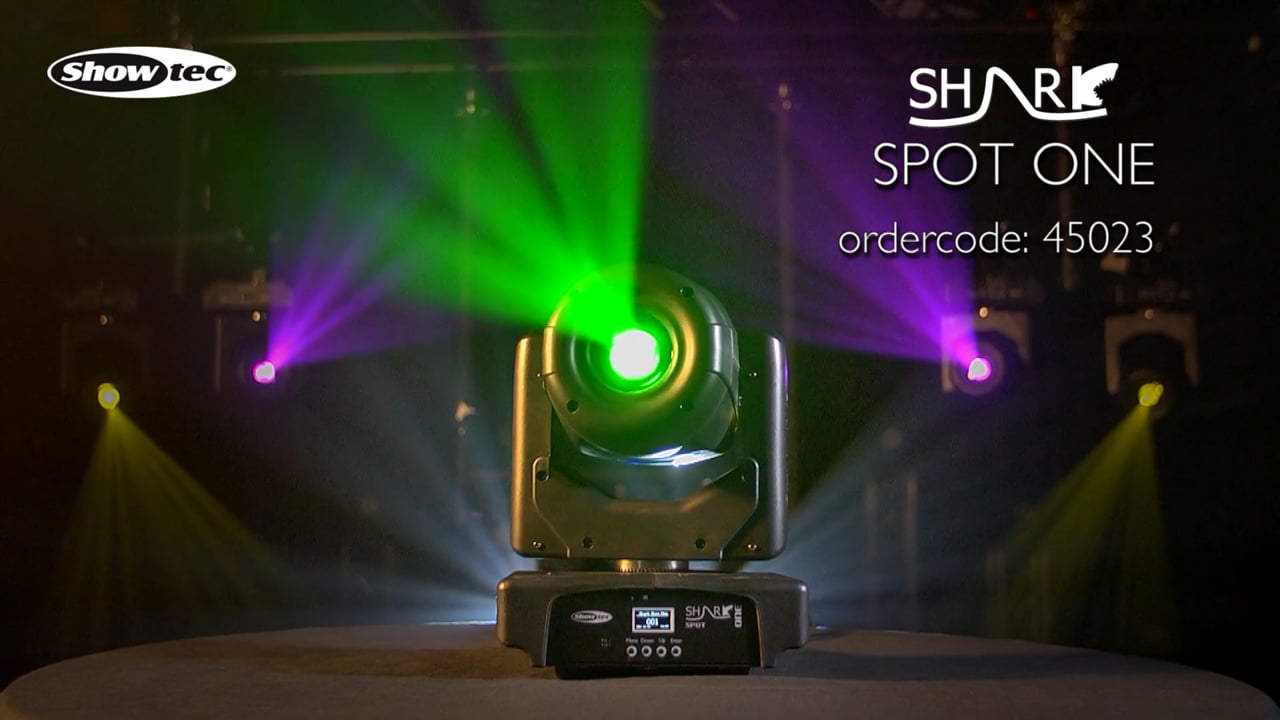 Showtec Shark Spot One. Productcode: 45023.