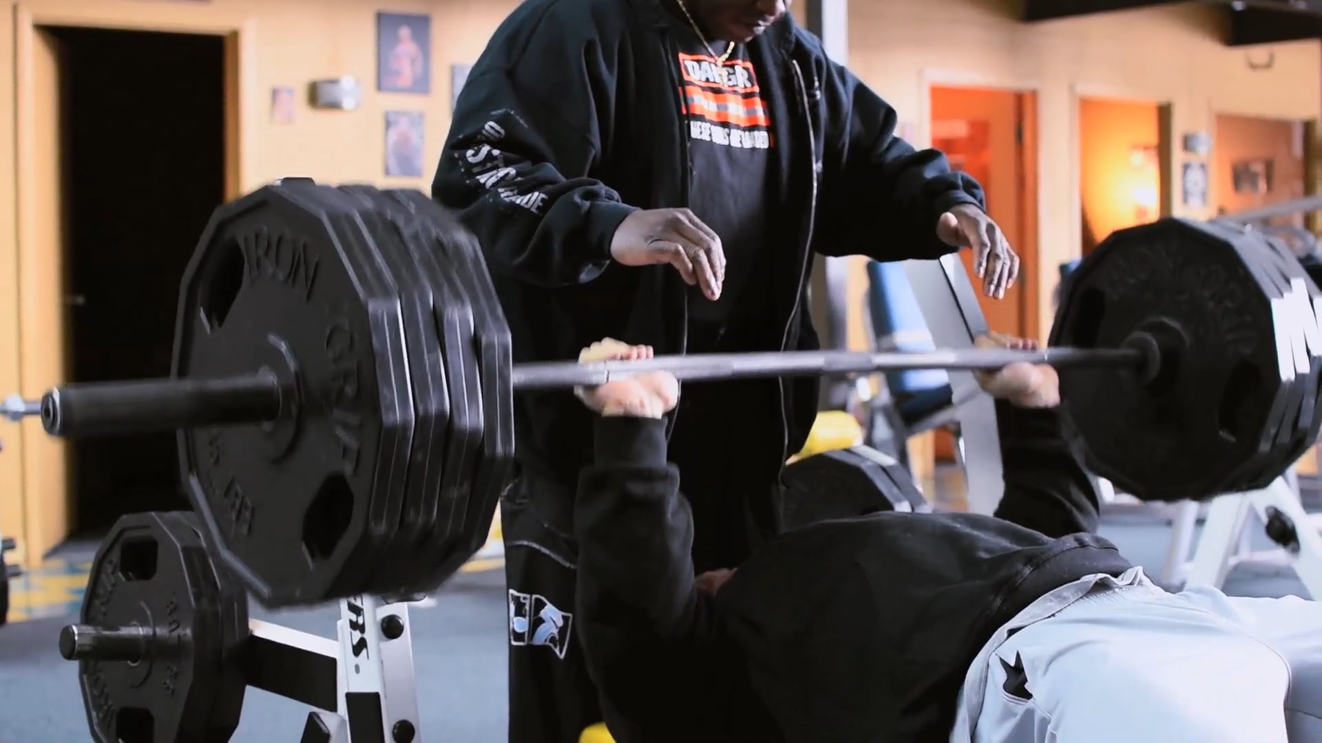 Freddy Palmer Personal Trainer Ottawa Training his client Iain Valliere