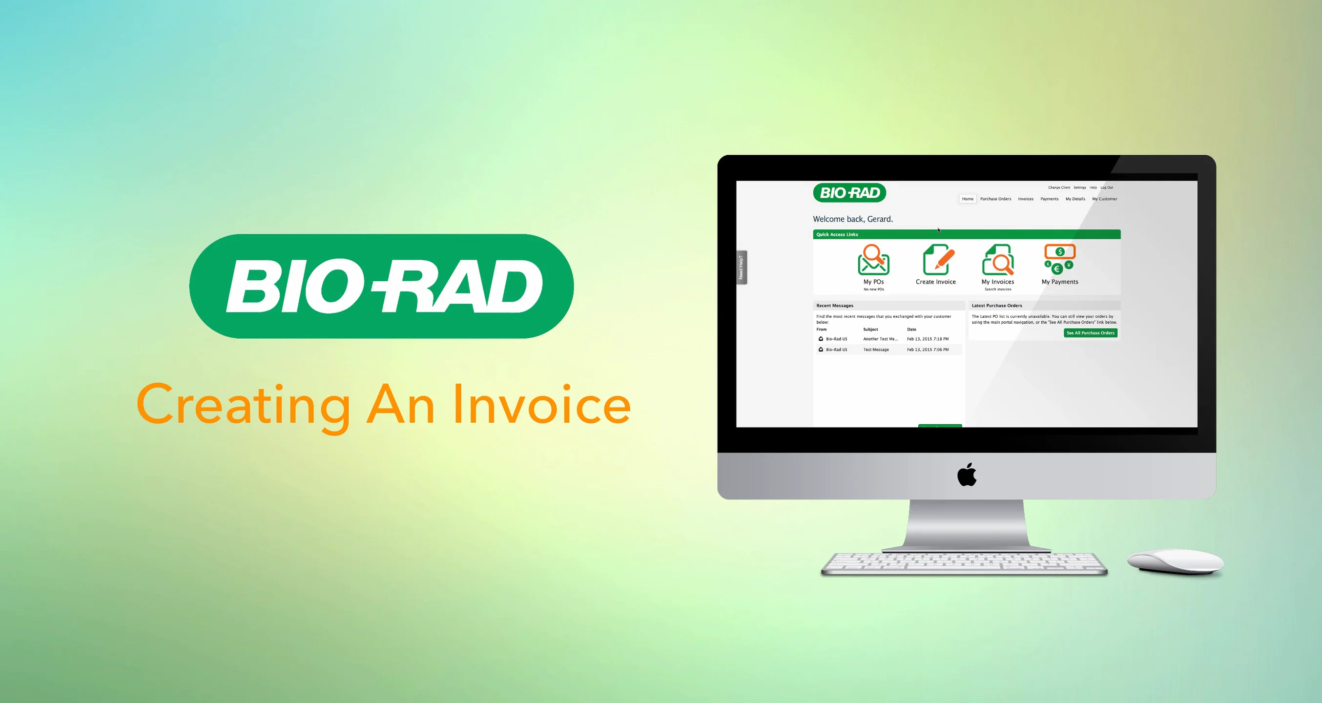 Bio-Rad - CREATING AN INVOICE (BIO-RAD) on Vimeo