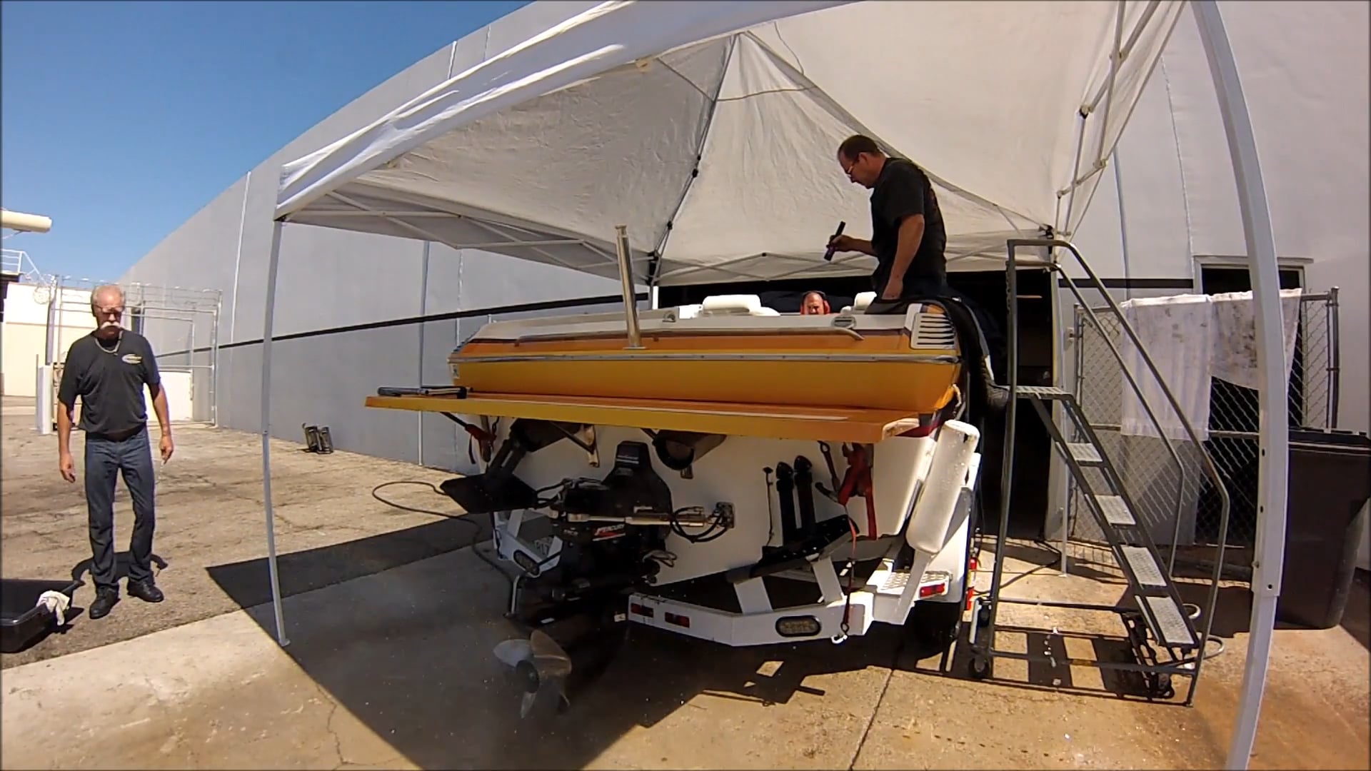 HALLETT270 With A BOOSTPOWER MARINE SUPERCHARGED E On Vimeo