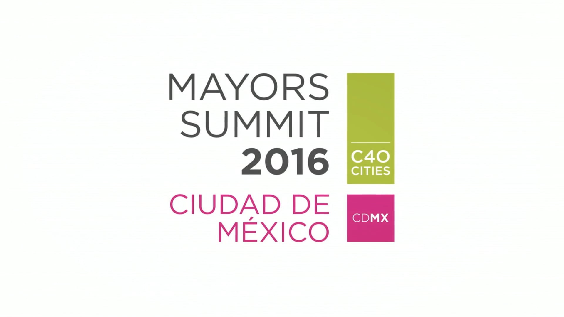 C40 Mayors Summit