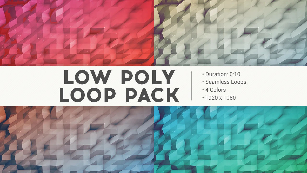 Low Poly Background Loops on Vimeo