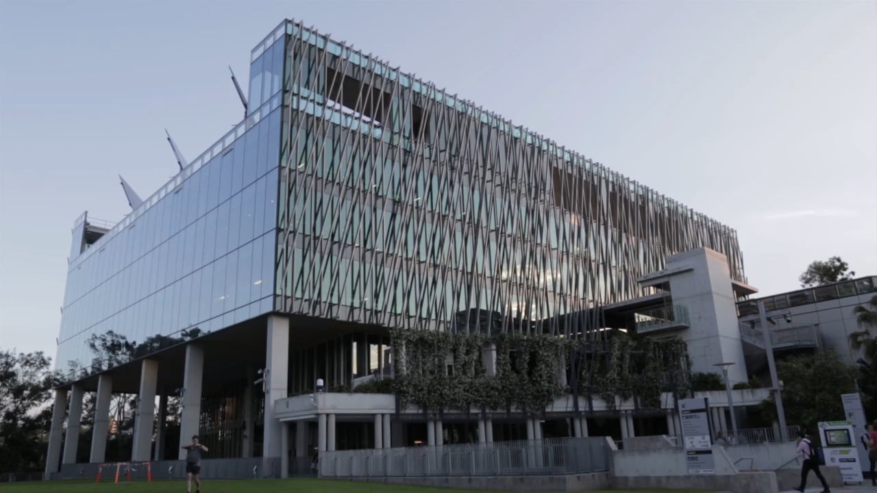Still image from 'Queensland University of Technology: The Cube and Community Impact' video.
