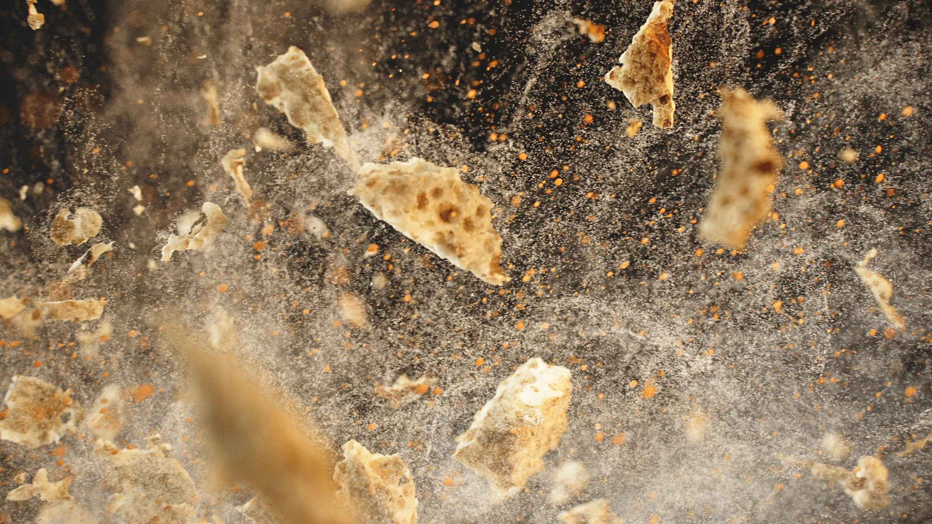 Bread Explosion Render Tests