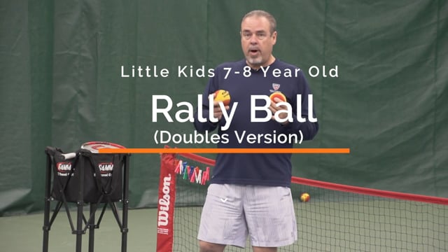 KIDS: Red 2 (5-6 Yrs) Can Rally – TennisDrills.tv