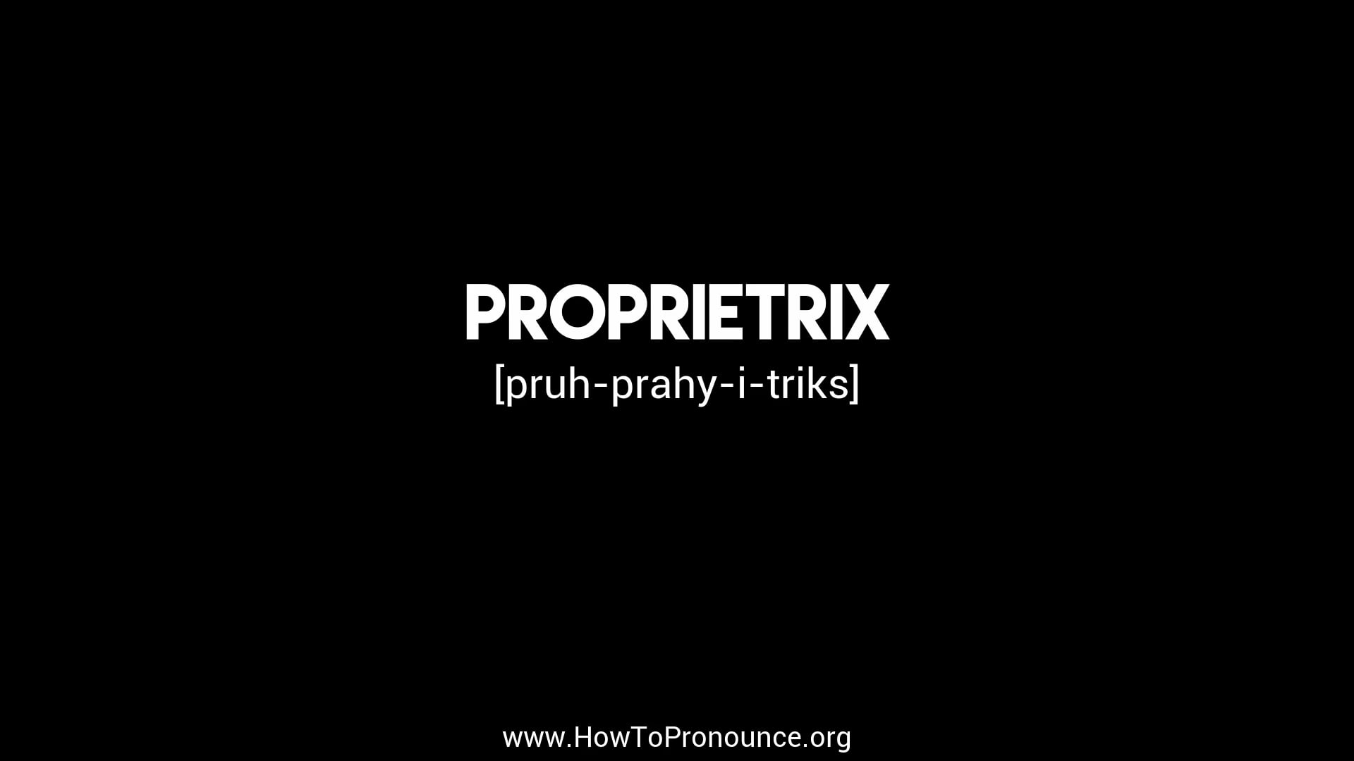 How to Pronounce 