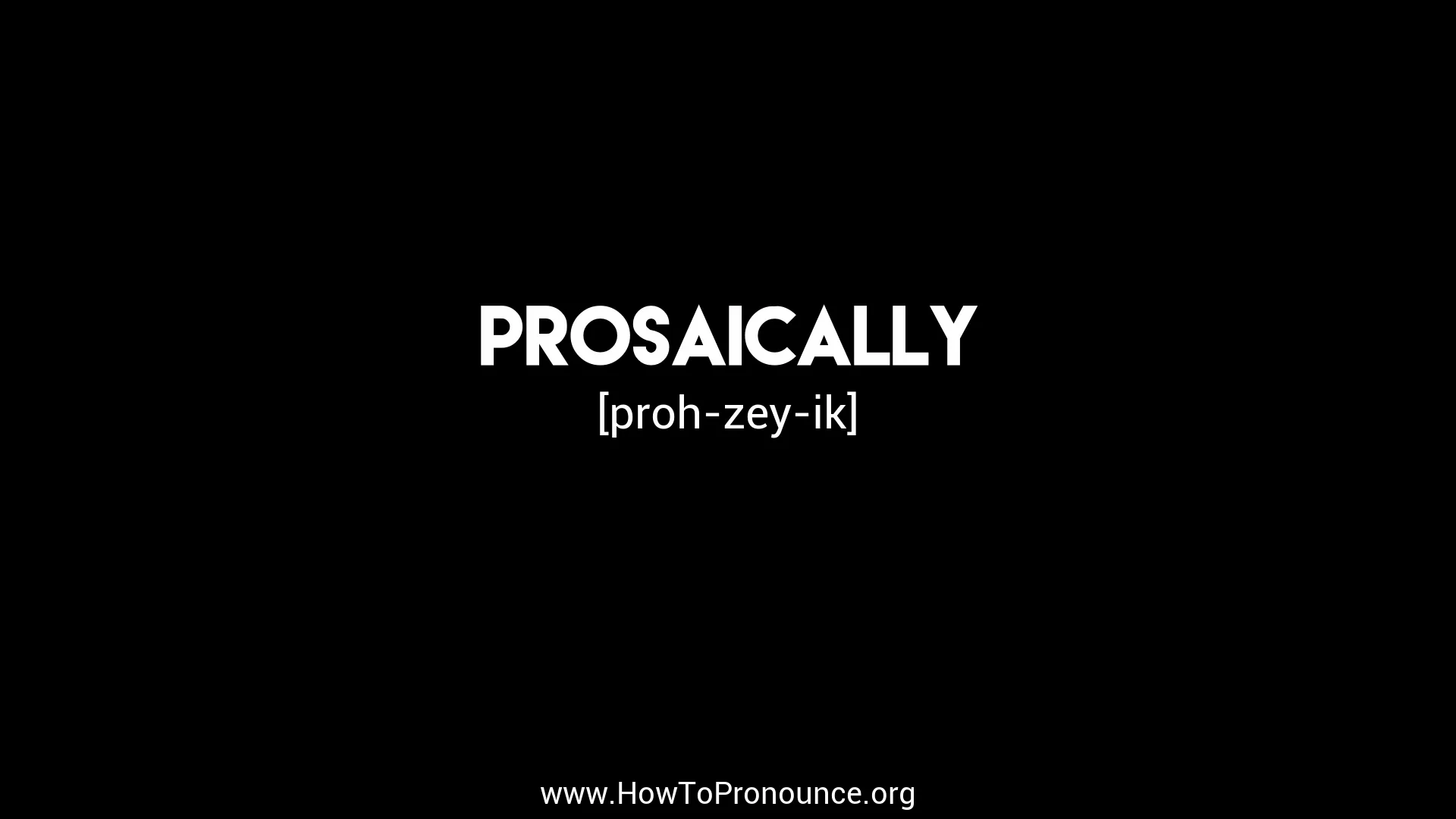How to Pronounce 