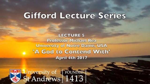 Gifford Lectures On Vimeo