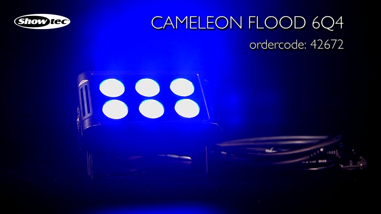 Showtec Cameleon Flood 6 Q4. Product code: 42672.