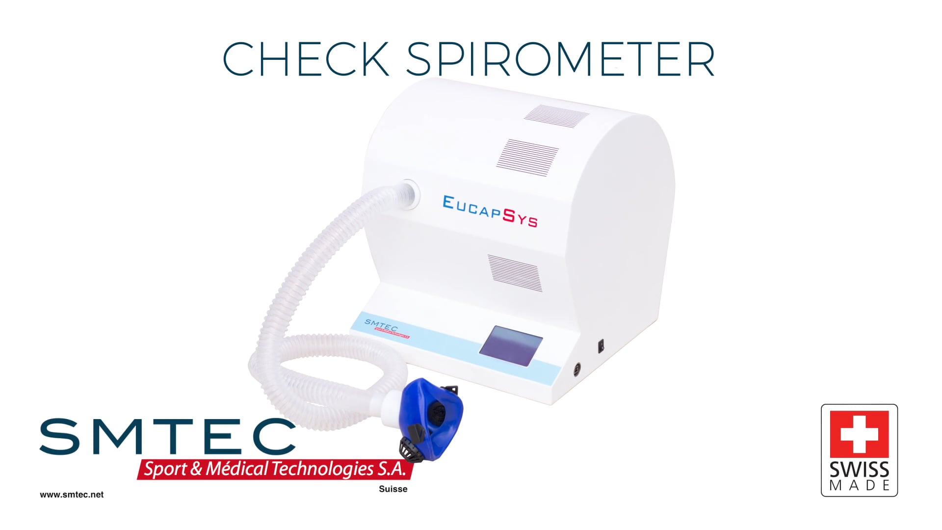 Eucapsys Check Spirometer procedure without valve on Vimeo