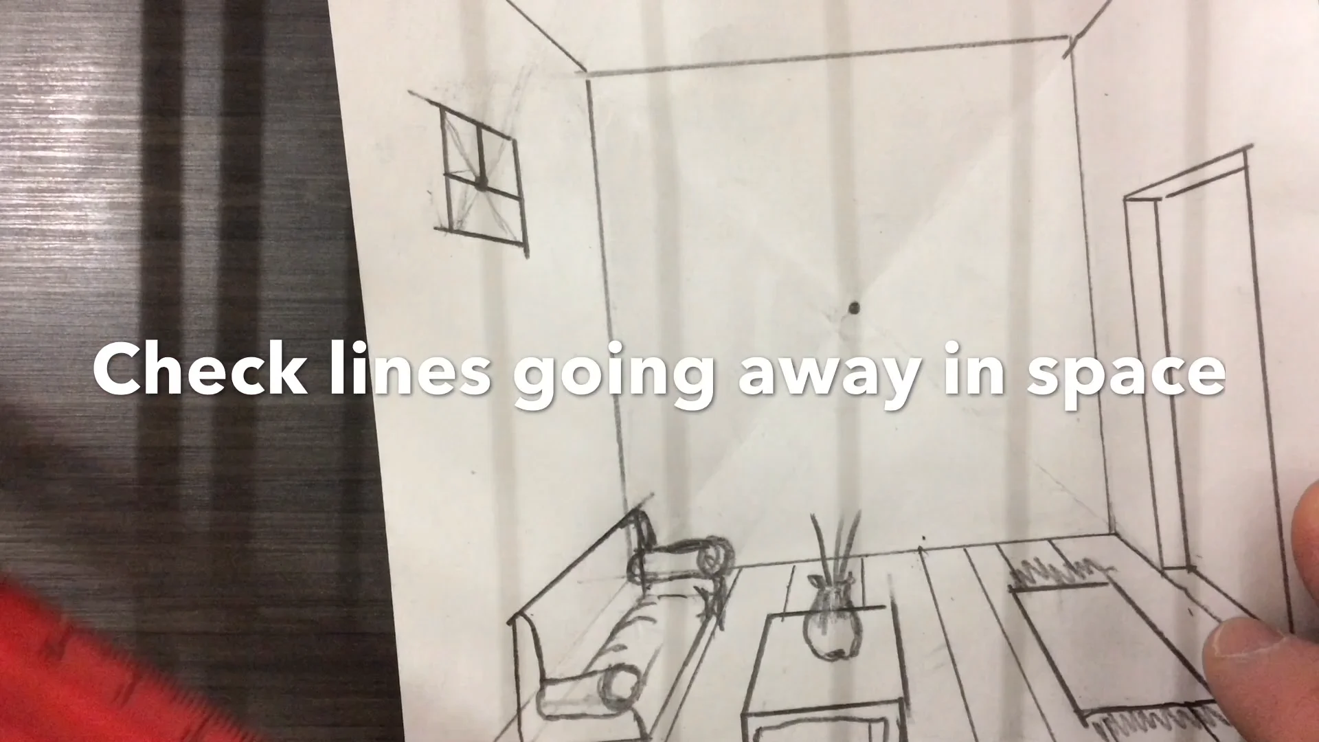 One Point Perspective Drawing on Vimeo