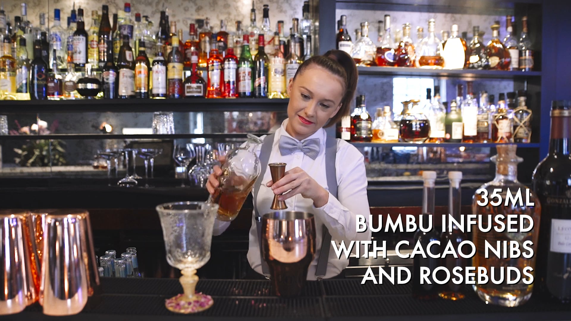 Bumbu Cocktail 'X Marks The Spot' at Hush Brasserie, London, UK on Vimeo