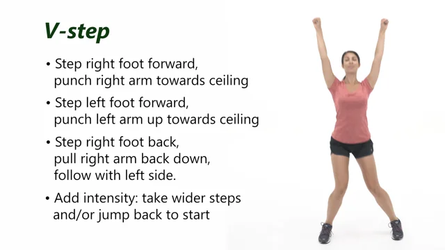 V best sale step exercise