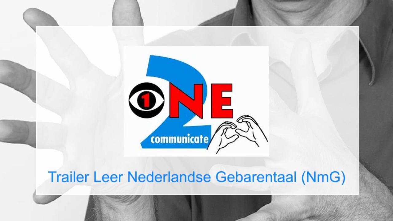 Gratis: Trailer Leer Nederlands ondersteund met Gebaren (NmG)