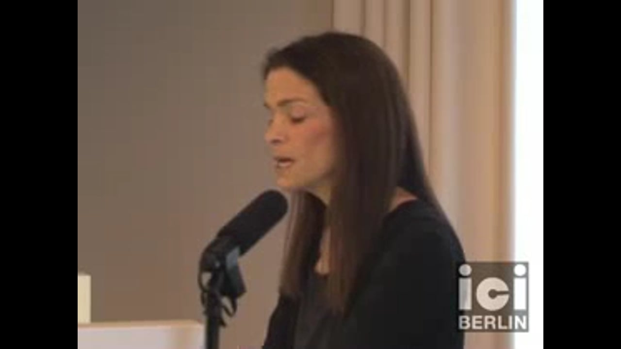 Talk by Vivian Liska (Part I)