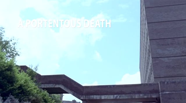A Portentous Death