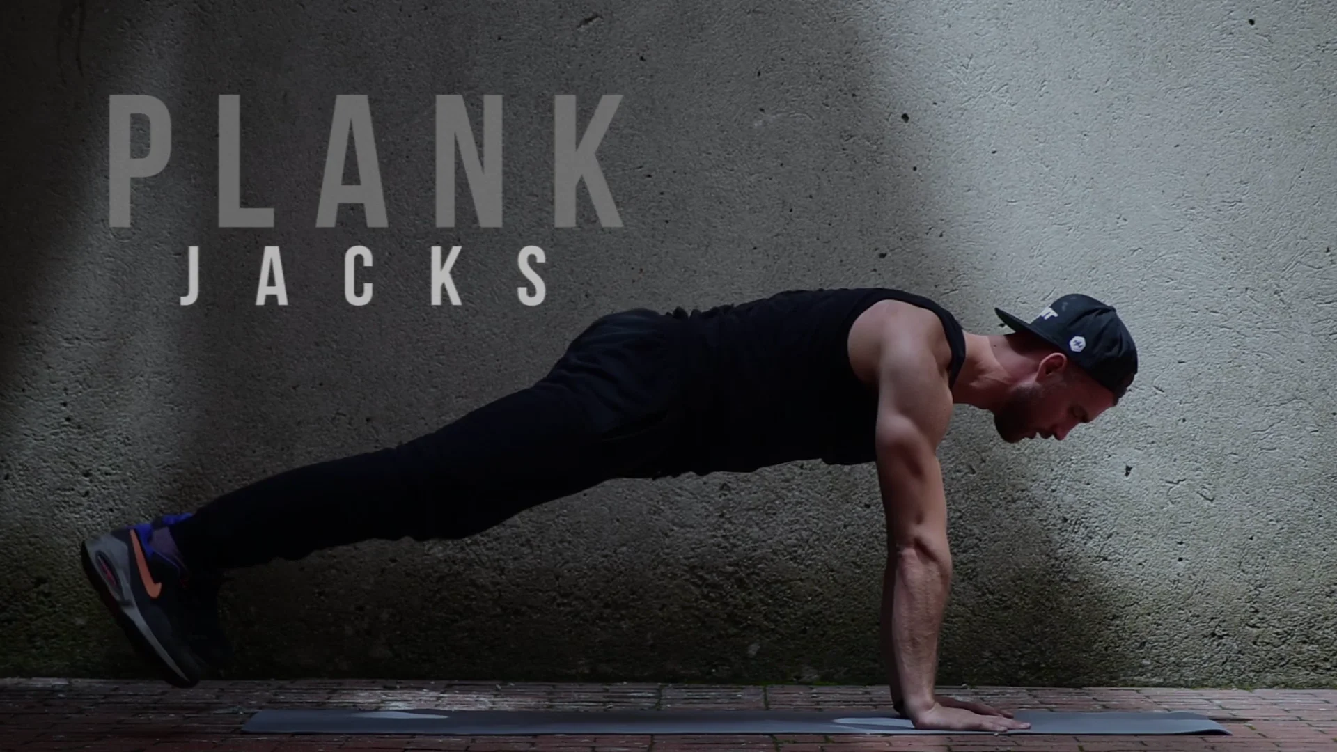 Plank Jacks - Core Beginner on Vimeo