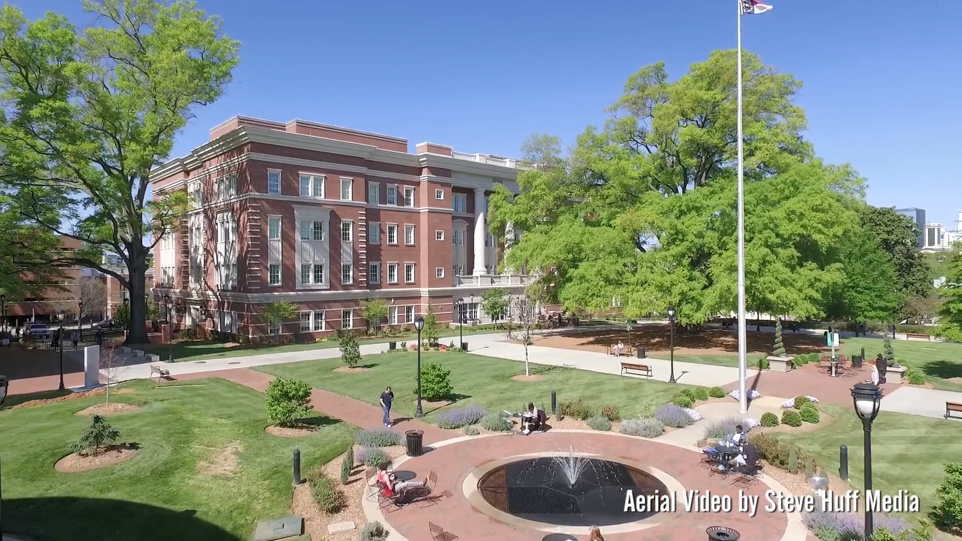 Aerial Video Samples CPCC Main Campus
