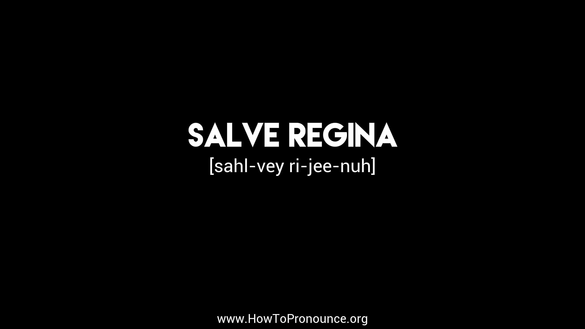 how-to-pronounce-salve-regina-on-vimeo