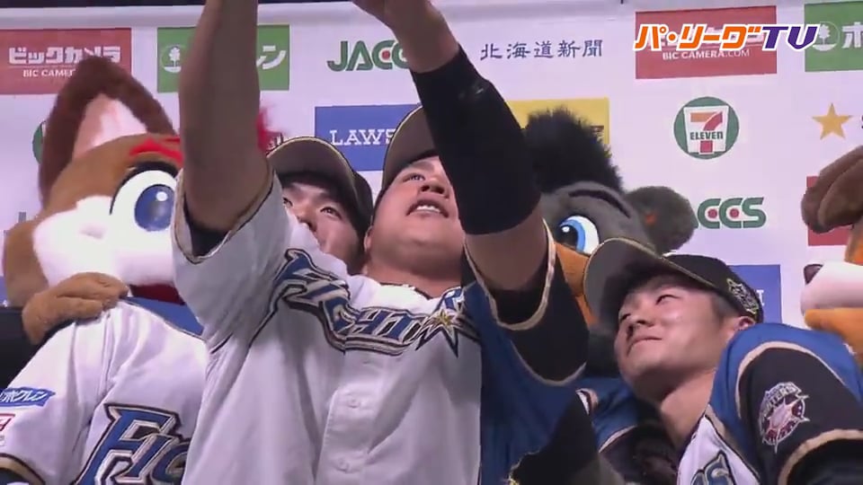 初々しいファイターズ若手3人衆