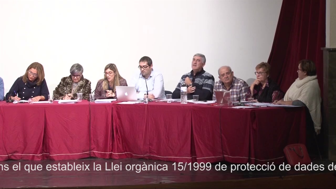 Ple municipal 26 de novembre de 2015 - punt4 part1