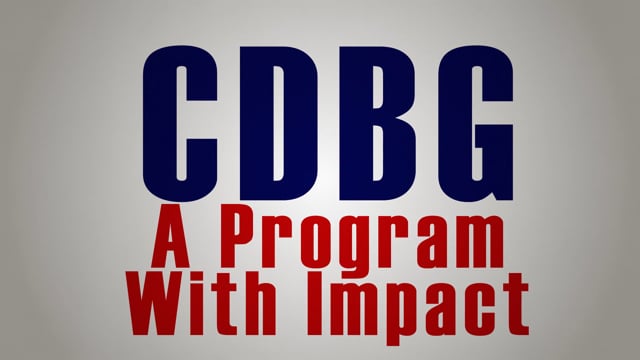 CDBG - A Program With Impact - Meeting new real estate challenges