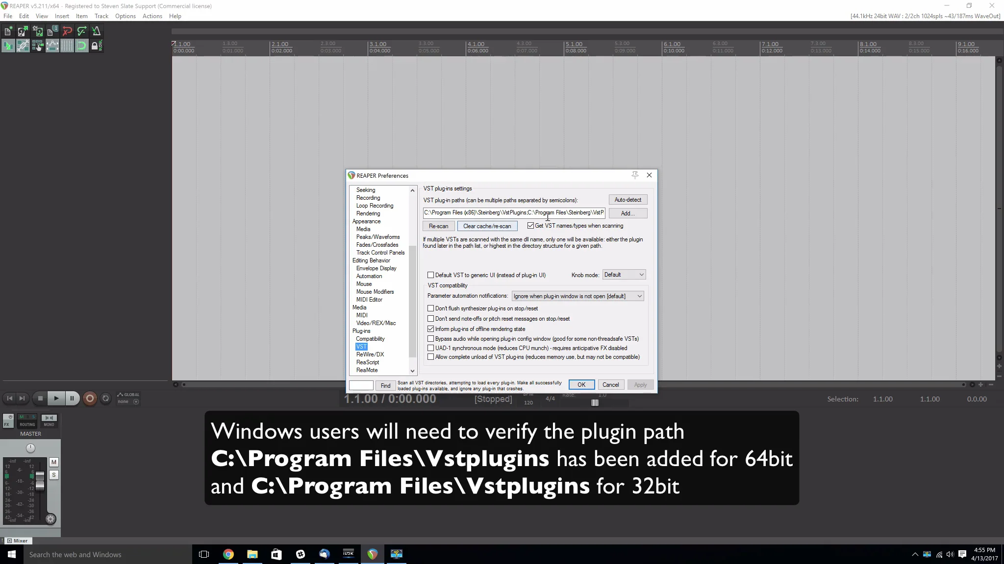 How To Add VST Plugins To Reaper 