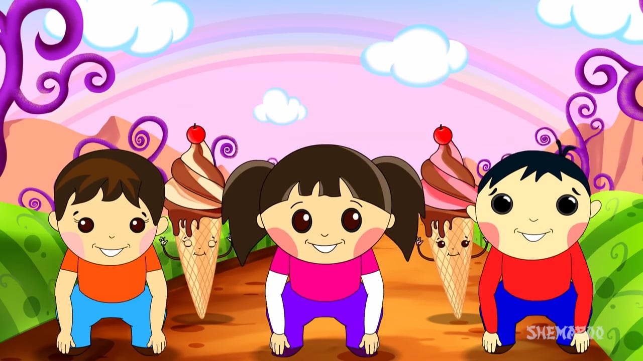 Head Shoulders Knees And Toes (सिर, कंधे, घुटने और पैर) _ Hindi Rhymes