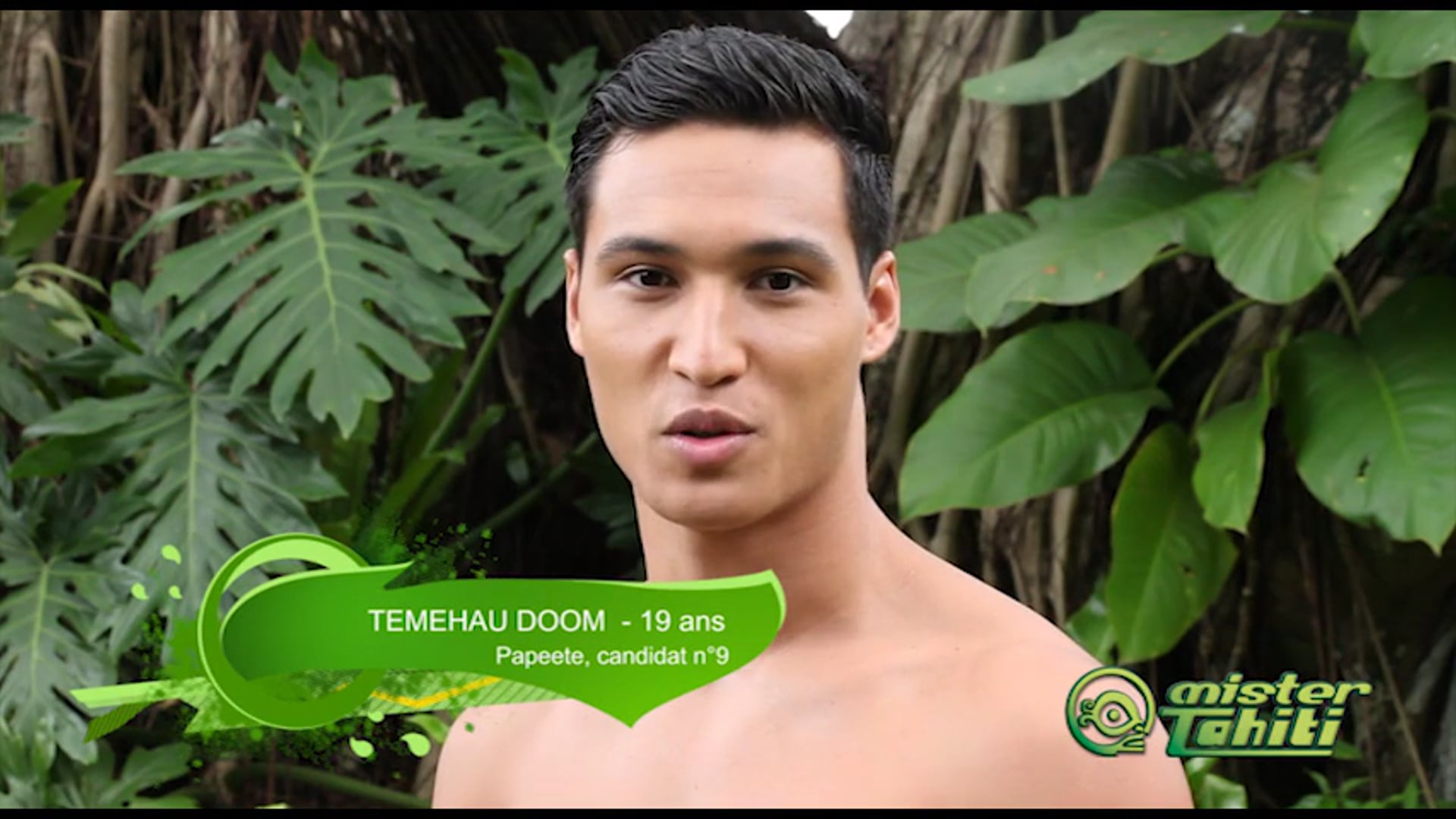 MISTER TAHITI 2017 - Candidat n°9 - Temehau