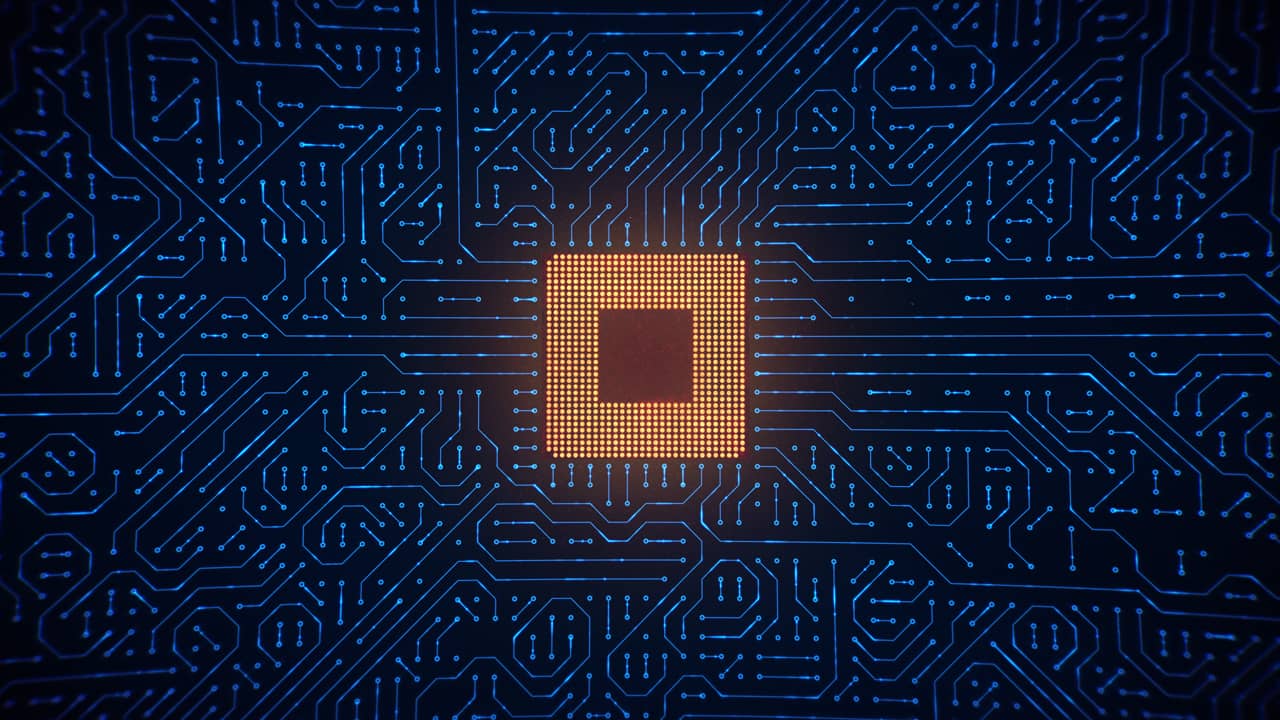 Motherboard CPU Circuits Loop 4k on Vimeo