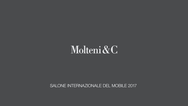 Panca fondoletto moderna - ANTON - Molteni&C - in acciaio verniciato / in  tessuto / per uso residenziale